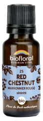 Biofloral Gránulos 25 Castaño Rojo - Castaño de Indias Ecológico 19,5 g