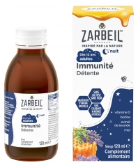 Zarbeil Sirop Immunité Détente Nuit 120 ml