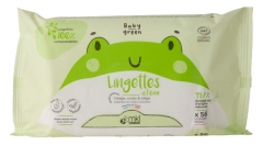 MKL Green Nature Baby Green Lingettes à l'Eau Bio 56 lingettes