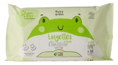MKL Green Nature Baby Green Water Wipes Organic 56 Wipes