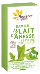 Fleurance Nature Donkey Milk Soap Tropical Verbena Organic 100g