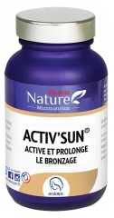Pharm Nature Activ'Sun Activates and Prolongs Tan 60 Capsules