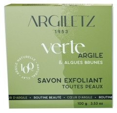 Argiletz Green Clay Exfoliating Body Soap 100g