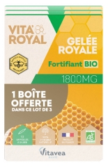 Vitavea Vita'Royal Royal Jelly Organic 1800 mg Opakowanie 3 x 10 Fiolek