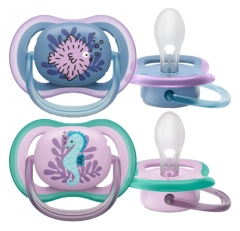 Avent Ultra Air 2 Orthodontic Soothers 6-18 Months