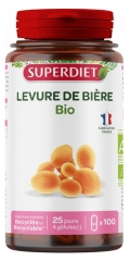 Superdiet Levure de Bière Bio 100 Gélules