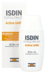 Isdin 100 Active Unify Fusion Fluid SPF50+ 50 ml