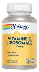 Solaray Liposomales Vitamin C 500 mg 100 Kapseln Pflanzlich