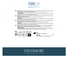 Densmore Steriblef lingettes stériles hygiène périoculaire - 14 lingettes