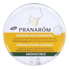 Pranar&ocirc;m Aromaforce Pomirjajoče Pastile Med/Limona Bio 45 g