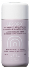 Natuku Minerals ABSORB Dry Shampoo & Deo Powder 80g