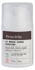 Beau &amp; Bio Le Masque Charbon Purifiant Bio 50 ml