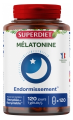 Superdiet Melatoniini 120 Kapselia