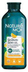 Gel de Duș 3&icirc;n1 Natur&eacute; Moi cu Apă de Portocală Bio și Eucalipt 250 ml