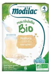 Modilac Mes Céréales Bio Dès 4 Mois Nature 250 g