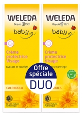 Weleda Baby Calendula Ochronny Krem do Twarzy 2 x 50 ml