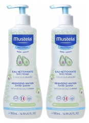 Mustela Avocado No-Rinse Cleansing Water 2 x 500ml