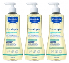 Mustela Stelatopia Cleansing Oil 3 x 500ml