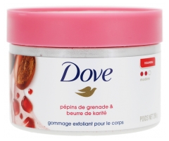 Dove Gommage Exfoliant Corps Modéré Pépins de Grenade et Beurre de Karité 298 g