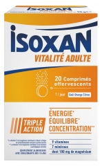 Isoxan Vitalité Adulte 20 Comprimés Effervescents