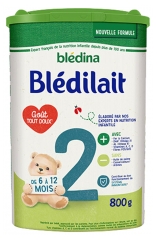 Blédina Blédilait 2° Età da 6 Mesi a 1 Anno 800 g