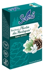 Solens Słodycze bez Cukru s Plantes des Montagnes 50 g