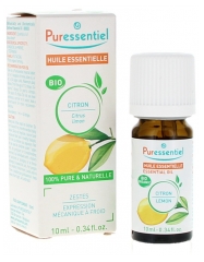 Puressentiel Lemon Essential Oil (Citrus Lemon) Organic 10ml