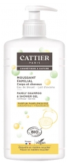 Cattier Familjebad & Schampo Grapefrukt Doft Bio 1 L