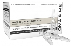 OMA & ME Protocole de Repousse 3en1 12 Ampoules