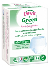 Love & Green Blaaszwakte Absorberend Ondergoed 8 Pads