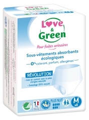 Love & Green Absorberend Nachtblaasabsorberend Ondergoed 8 Inleggers