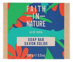 Faith In Nature Solid Soap with Aloe Vera 100g