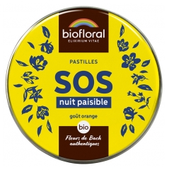 Biofloral Pastilles de Secours Nuit Paisible Bio 50 g