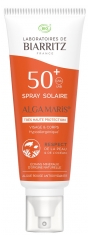 Laboratoires de Biarritz Organic Alga Maris Sun Spray Face and Body SPF50+ 100ml