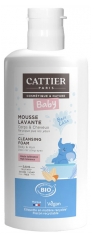 Cattier Baby Mousse Lavante Corps &amp; Cheveux Bio 150 ml
