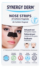 Incarose Nose Strips Charcoal 4 Plastry