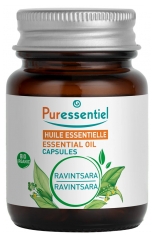 Puressentiel Aceite Esencial de Ravintsara (Cannamomum Camphora ct Cineole) BIO 60 C&aacute;psulas