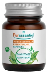 Puressentiel Ravintsara Essential Oil (Cannamomum Camphora ct Cineole) Organic 60 Kapsułek