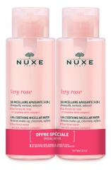 Nuxe Very Rose Soothing Micellar Water 3in1 Set of 2 x 400ml