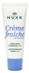 Nuxe Crème Fraîche de Beauté Crème Riche Hydratante 48H 30 ml