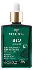 Nuxe Bio Organic Huile Nuit Fondamentale Nutri-Régénérante 30 ml