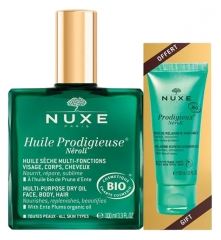 Nuxe Prodigieux Huile Prodigieuse Néroli Organic 100ml + Relaxing Scented Shower Gel Organic 30ml Free