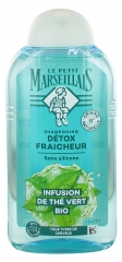 Le Petit Marseillais Shampoing Détox Fraîcheur Infusion de Thé Vert Bio 250 ml