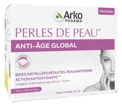 Arkopharma Global Anti-Ageing Skin Pearls 30 Sztyftów