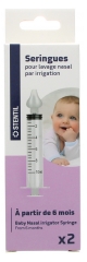 Stentil Reusable Baby Nasal Irrigator Syringe 2 Units