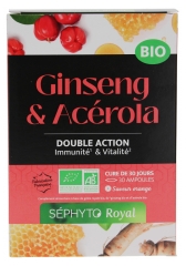 Séphyto Royal Ginseng & Acerola Organic 30 Fiolek