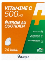 Vitavea Witamina C 500 mg 24 Tabletki do żucia