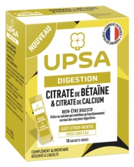 UPSA Digestion Betaine Citrate and Calcium Citrate 10 Sachets