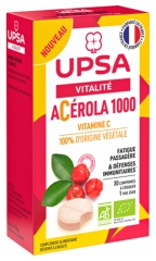 UPSA Vitality Acerola 1000 Organic 30 Tablets to Crunch