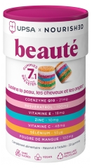 UPSA x Nourished Gummies 7en1 Beauté 30 Gummies